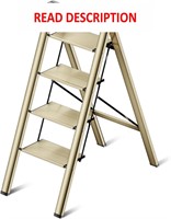 $79  4-Step Ladder  Aluminum  Gold  330 IBS