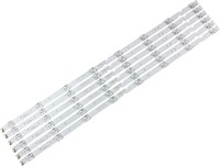 $33  PANMILED 6pc LED Strips for TCL 65' TV