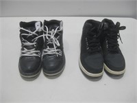 Two Pairs Jordan Shoes Sz 7Y Pre-Owned