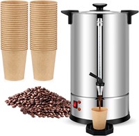 $95  Stainless Coffee Maker  50 Cup/10L