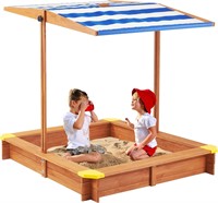 $109  Kids Sandbox with Cover  46' Wooden Box