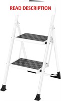 $36  2-Step Ladder  HBTower  330lbs  White