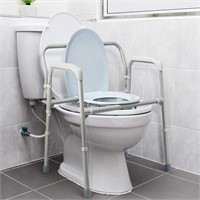 OasisSpace Bariatric Bedside Commode 650lb