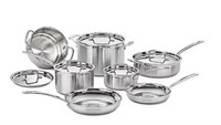 $499  Cuisinart Multiclad Pro Tri-Ply Stainless 12