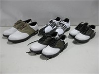 Four Various Golf Shoes Size 8.5 Pre-Owned