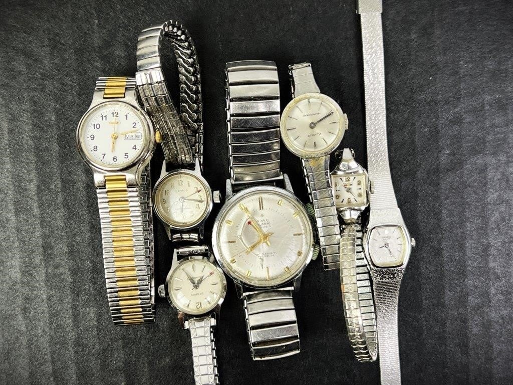 VINTAGE WATCHES: SEIKO, BENRUS AND MORE