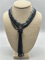 Vintage Beaded Fashion Necklace