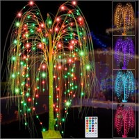 $100  6Ft LED Willow Tree  Remote  Color Change