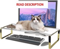 20 Large Monitor Stand & Anti Cat Keyboard Cover