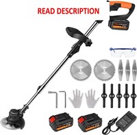 $130  Electric Weed Wacker  Foldable  Portable