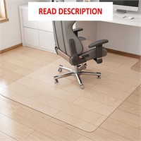 $48  KMAT Chair Mat 45x53 Anti-Slip  Hard Floor