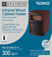 $1  Utilitech 1500-Watt Infrared Indoor Space Heat