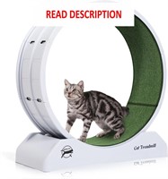 $99  Cat Wheel Exerciser  Medium Gray