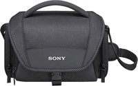 $30  Sony - LCSU21 Soft Carrying Case - Black