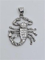 Scorpion Pendant sterling silver 925