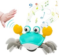Musical Light-Up Crawling Crab Toy