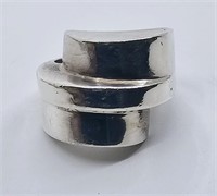 Modernist Ring Sterling Silver
