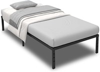 Zebuloni Twin Bed Frame  18 Inch  Twin XL