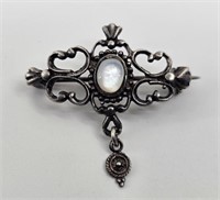 Vintage Brooch Sterling silver