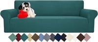 AUJOY XL Sofa Cover, Blackish Green