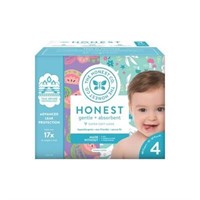 $26  Honest Co. Diapers  Sliced Fruit - Size 4