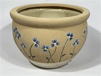 Ceramic Flower Themed Planter