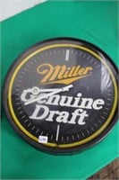 Miller Genuine Draft Pub Clock