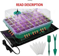 $34  Apipi Seed Starter Tray  48-Cell With Light