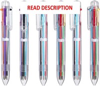 $6  EEOYU 6 Pack Multicolor Pens 0.5mm 6-in-1