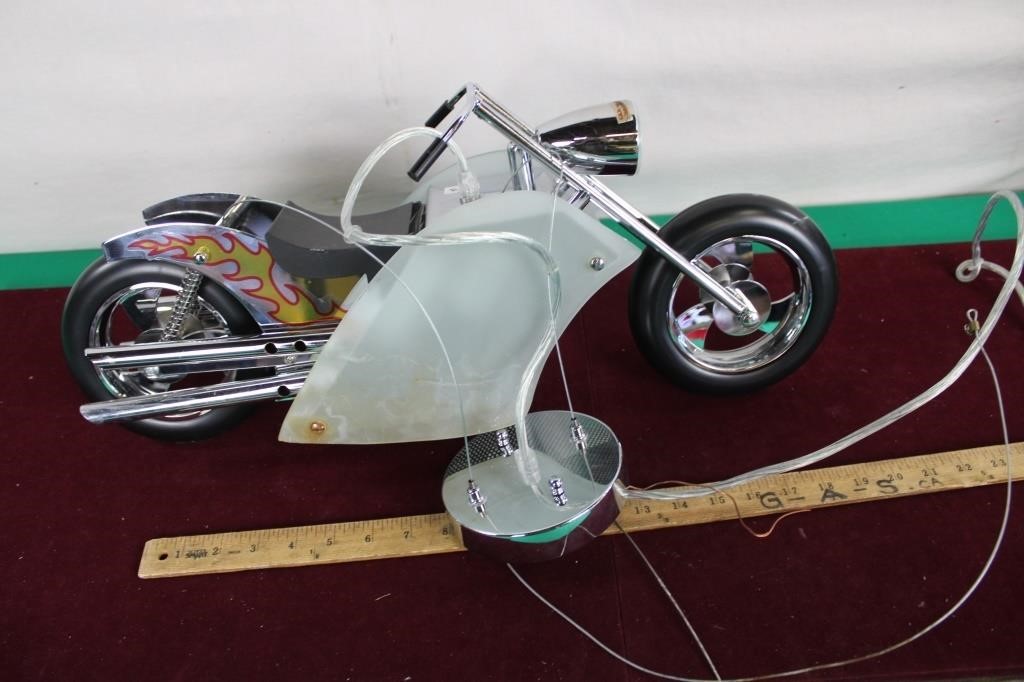 Chopper Motorcycle Light Fixture