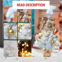 $28  Christmas Tree2ft Pre-lit Artificial Pine
