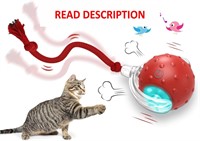 $20  Cat Toys Ball  Interactive  Fast Rolling (Red