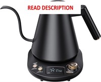 $55  Gooseneck Electric Kettle 1200W  0.8L  Black