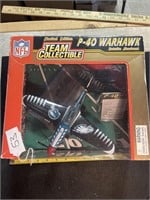 P-40 WARHAWK NFL 1:48 SCALE MODEL PLANE