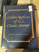 Album of Golden Replicas US Stamps