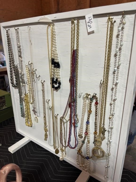 23+ Assorted Necklaces - Stand NOT Included