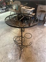 Rod Iron Vintage Planter Stand/ Table