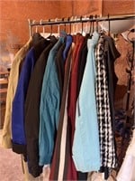15 Assorted Jackets and Winter Clothes