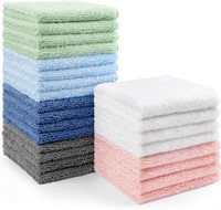 Microfiber Washcloths 24 Pack