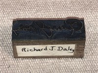 Richard J Daley Signature Stamp
