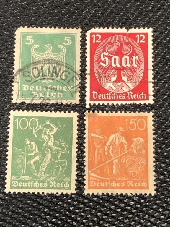 Pre WWII German Stamps