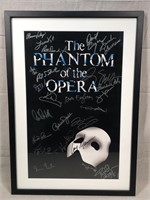 The Phontom of the Opera signed Show Bill