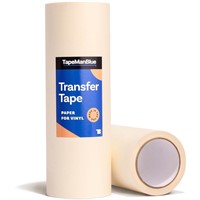 12" x 100' Roll of Paper Transfer Tape for Vinyl