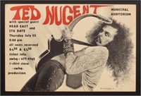 Ted Nugent Austin Concert Poster by G.L McElhaney