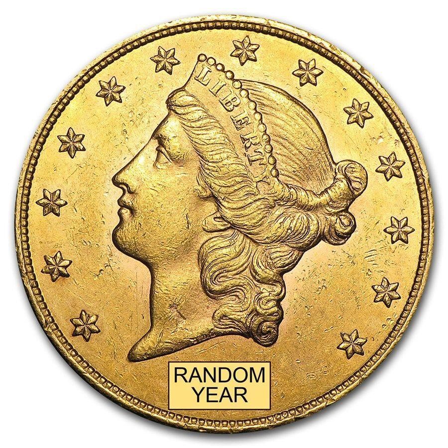 $20 Liberty Gold Double Eagle AU (Random Year)