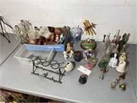 VINTAGE LAMPS, BELLS AND MISCELLANEOUS