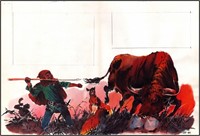 Hausman. Illustration originale L'aurochs