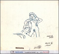 Manara (Studios). Lay-out original Parfum