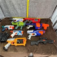 Assortment of Toy Guns