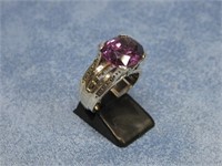 S.S. Tested Purple Spinnel Ring
